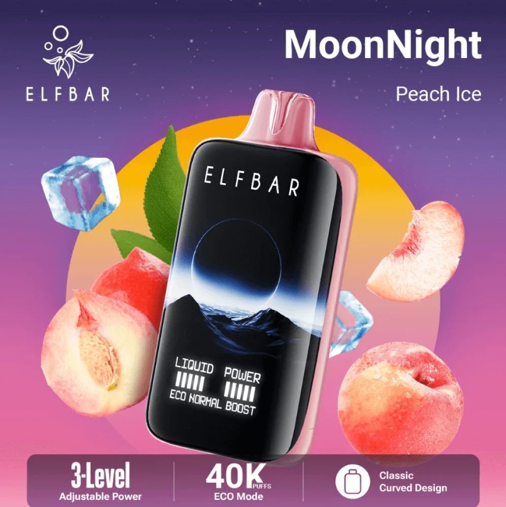 ELF-BAR-MOON-NIGHT-40000-PUFF wholesale disposable vapes with flavor switching and best brand disposable vapes
