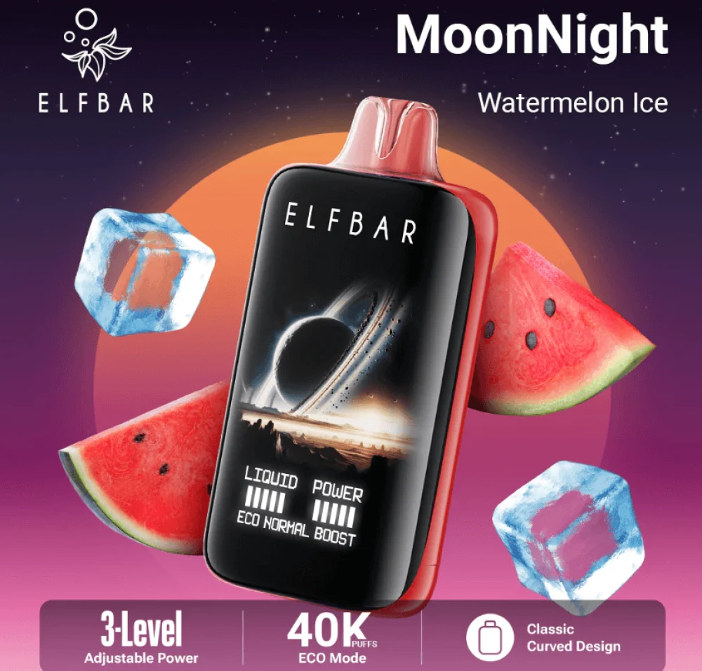 ELF-BAR-MOON-NIGHT-40000-PUFF wholesale disposable vapes with flavor switching and best brand disposable vapes