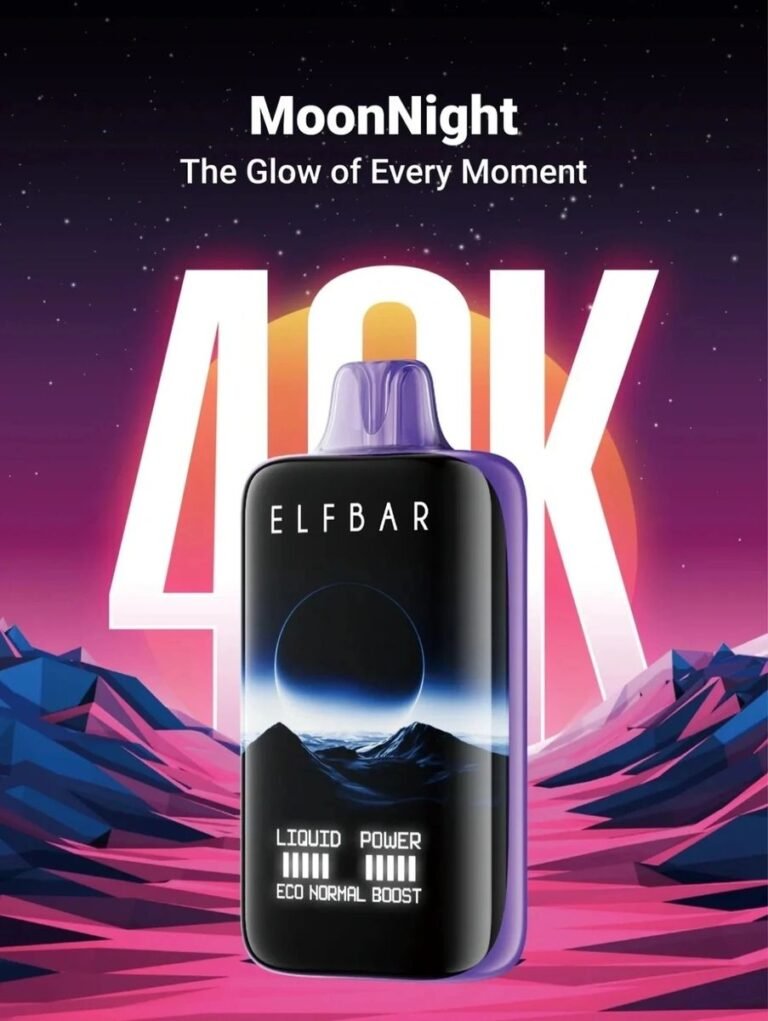 ELF-BAR-MOON-NIGHT-40000-PUFF wholesale disposable vapes with flavor switching and best brand disposable vapes