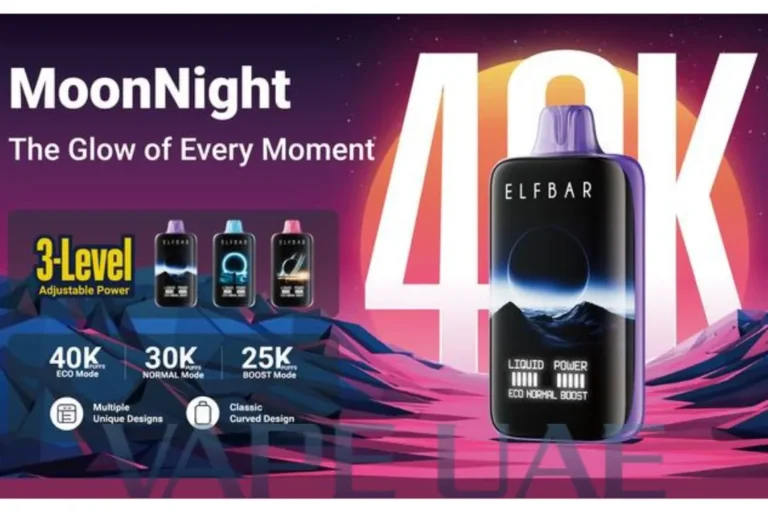ELF-BAR-MOON-NIGHT-40000-PUFF wholesale disposable vapes with flavor switching and best brand disposable vapes