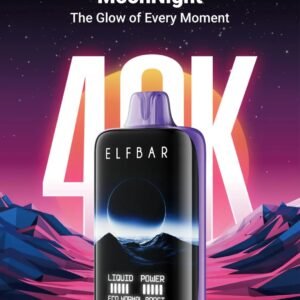 ELF-BAR-MOON-NIGHT-40000-PUFF wholesale disposable vapes with flavor switching and best brand disposable vapes