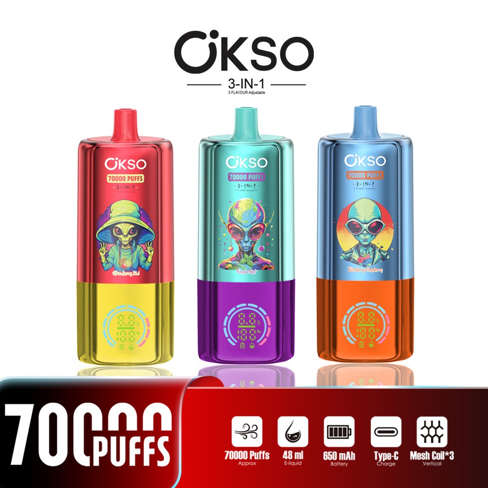 OKSO 70K 3IN1 wholesale disposable vape