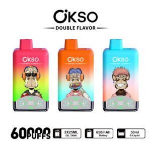 OKSO DOUBLE 60K wholesale disposable vape