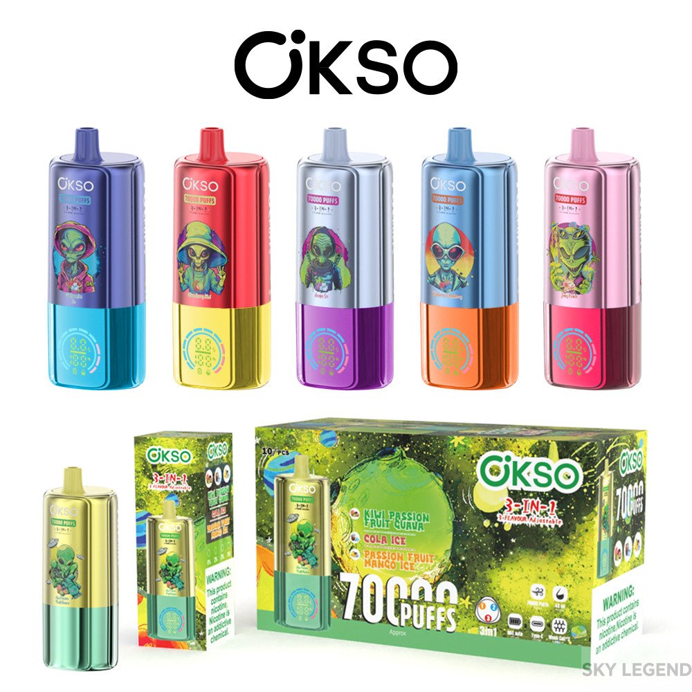 OKSO-3IN1-70000-PUFF wholesale disposable vapes with flavor switching and Switching flavors disposable vape