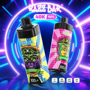 razz-bar-40000-puff wholesale disposable vapes with flavor switching
