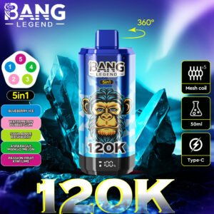BANG LEGEND 5IN1 120000 PUFF 6 wholesale disposable vape