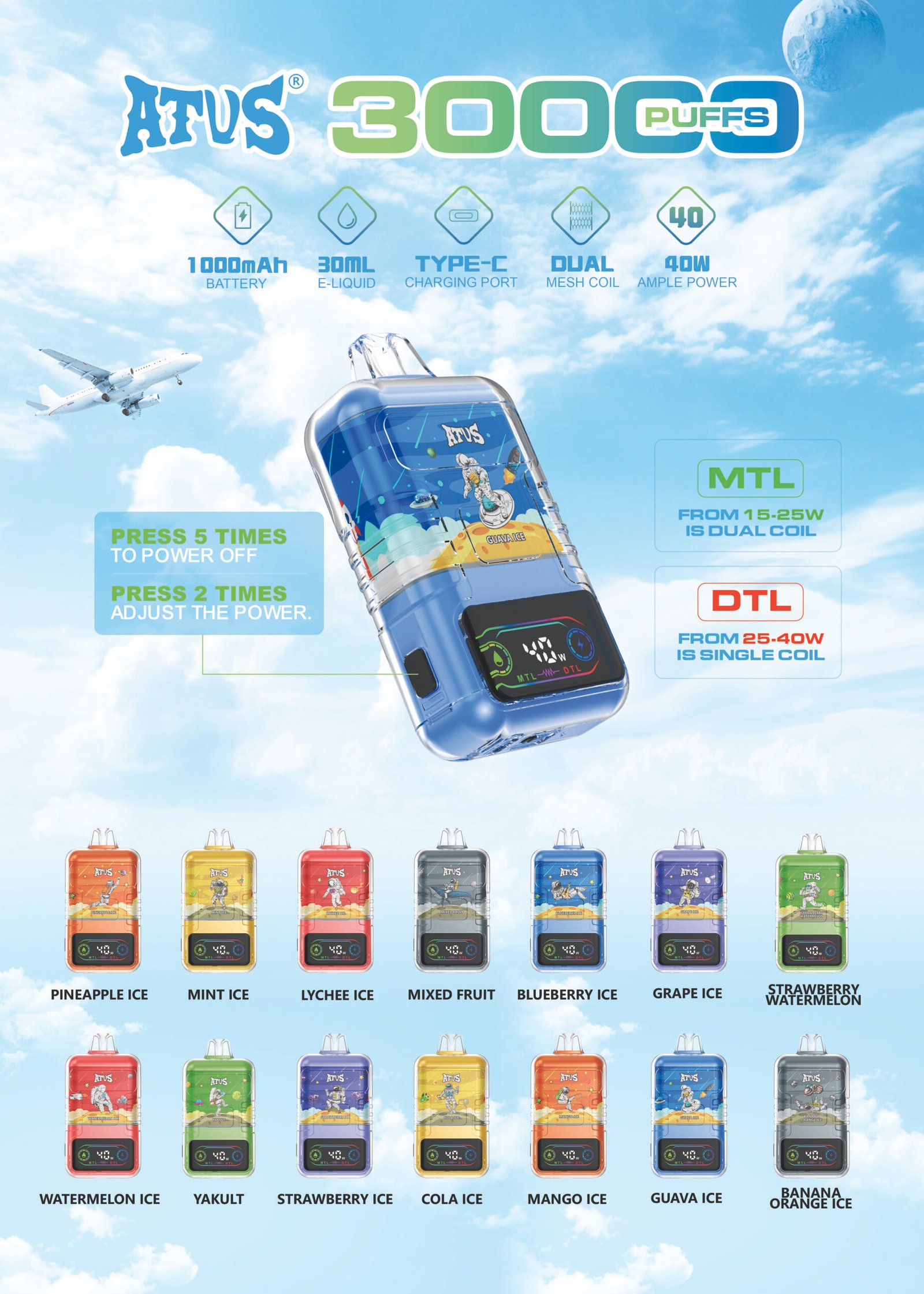 Atvs 30K Disposable Vapefront0 Scaled wholesale disposable vape