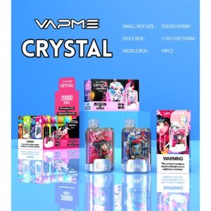 Vapme Crystal 20K Flavours 002 1 wholesale disposable vape